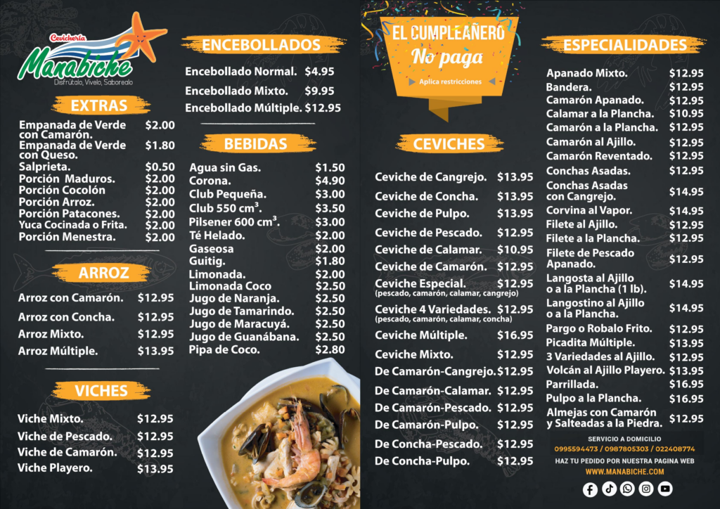 Menu Dicembre