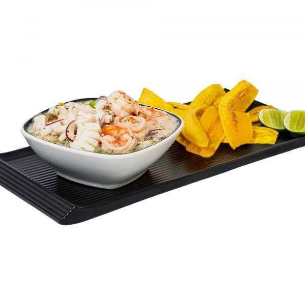 Ceviche Camaron-Calamar